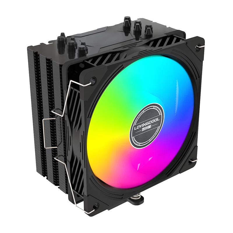 He22cf5540cf64999847bcfff503f81e1z LC-S6000 ARGB 5V3PIN Air Cooler BLACK - Image 1