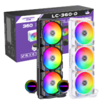 LC-B360-D ARGB 5V3PIN Liquid Cooler LOVINGCOOL BLACK