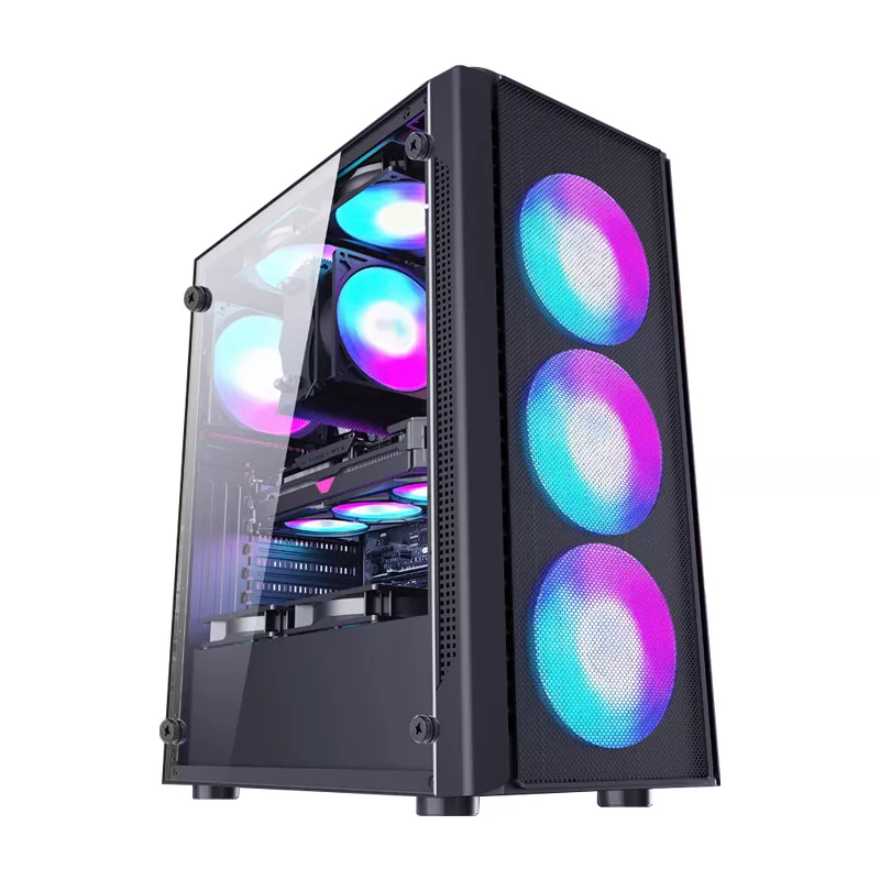 LovingCool LC-83 Case LovingCool LC-83 Case With 3 Fans RGB - Image 1