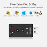 USB Sound Card 7.1 Channels - Image 2