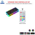 LC-MF 120 3FANS RGB  WITH CONTROLLER & REMOTE CONTROL LOVINGCOOL BLACK - Image 4