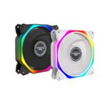 LC-MF 120 3FANS RGB  WITH CONTROLLER & REMOTE CONTROL LOVINGCOOL BLACK - Image 3