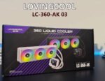 LC-B360-AK ARGB 5V3PIN Liquid Cooler With Monitor temperature - Image 3