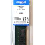 RAM CRUCIAL 16GB 3200 FOR DESKTOP