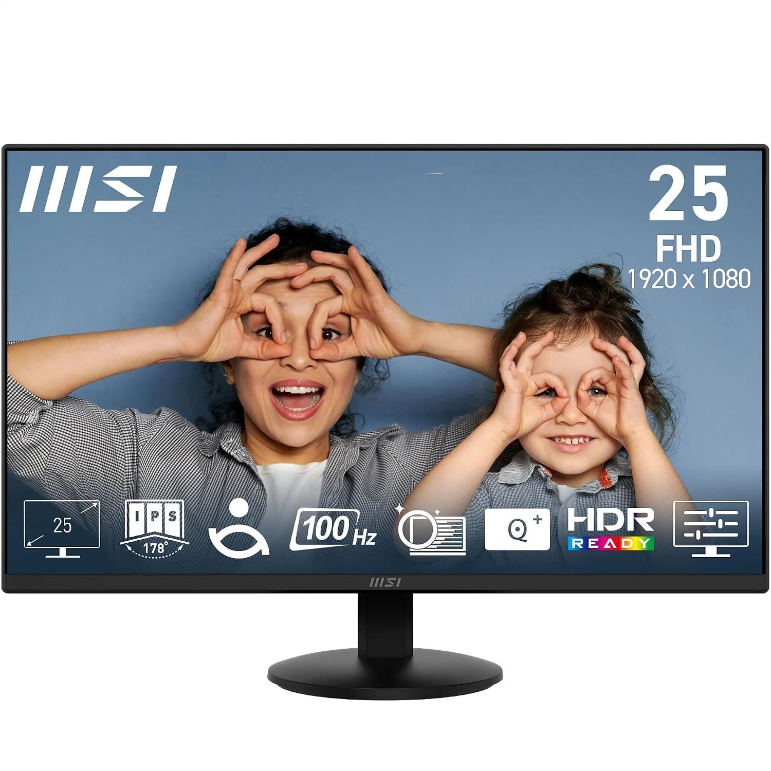 25 INCH 2 SCREEN MSI PRO MP252L 24.5 '' IPS 100HZ HDR DP HDMI - Image 1