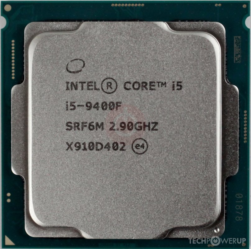 CPU I5 9400F USED CPU I5 9400F GENERATION 9 - Image 1