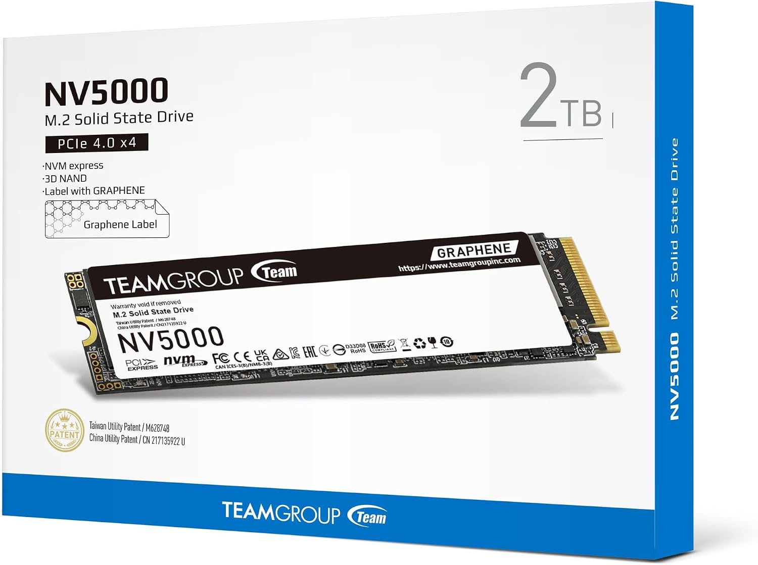 NVME TEAMGROUP NV5000 2TB GEN4 1 NVME TEAMGROUP NV5000 2TB GEN4 - Image 1