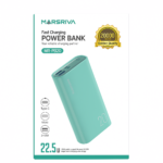 MARSRIVA 20000mAh Fast Charging 22.5W Power Bank - Green