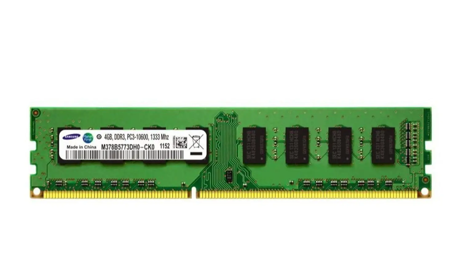 RAM SAMSUNG 4GB DDR3 1333 FOR DESKTOP 1 RAM SAMSUNG 4GB DDR3 1333 FOR DESKTOP - Image 1