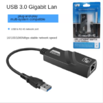USB-C to Ethernet Adapter USB3.0 to Gigabit Network RJ45 10/100Mbps LAN Wired External Network - Image 2