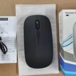 MOUSE WIRELESS RECHARGEABLE BLACK