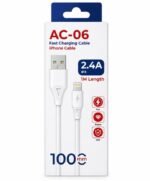 CABLE IPHONE 2.4A 1M