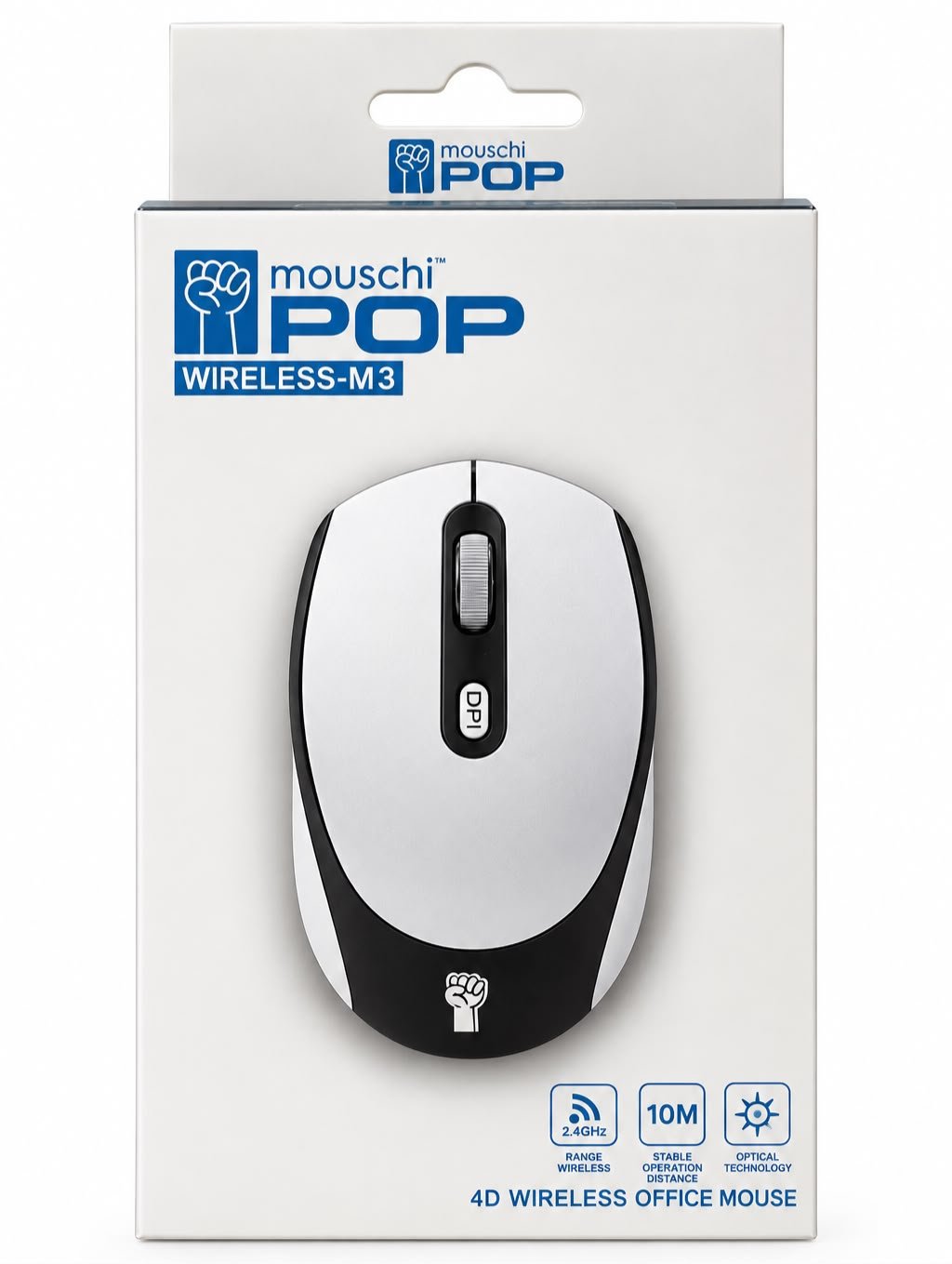 WhatsApp Image 2026-09-30 at 1.41.00 PM MOUSE WIRELESS POP M3 BLACK - Image 1
